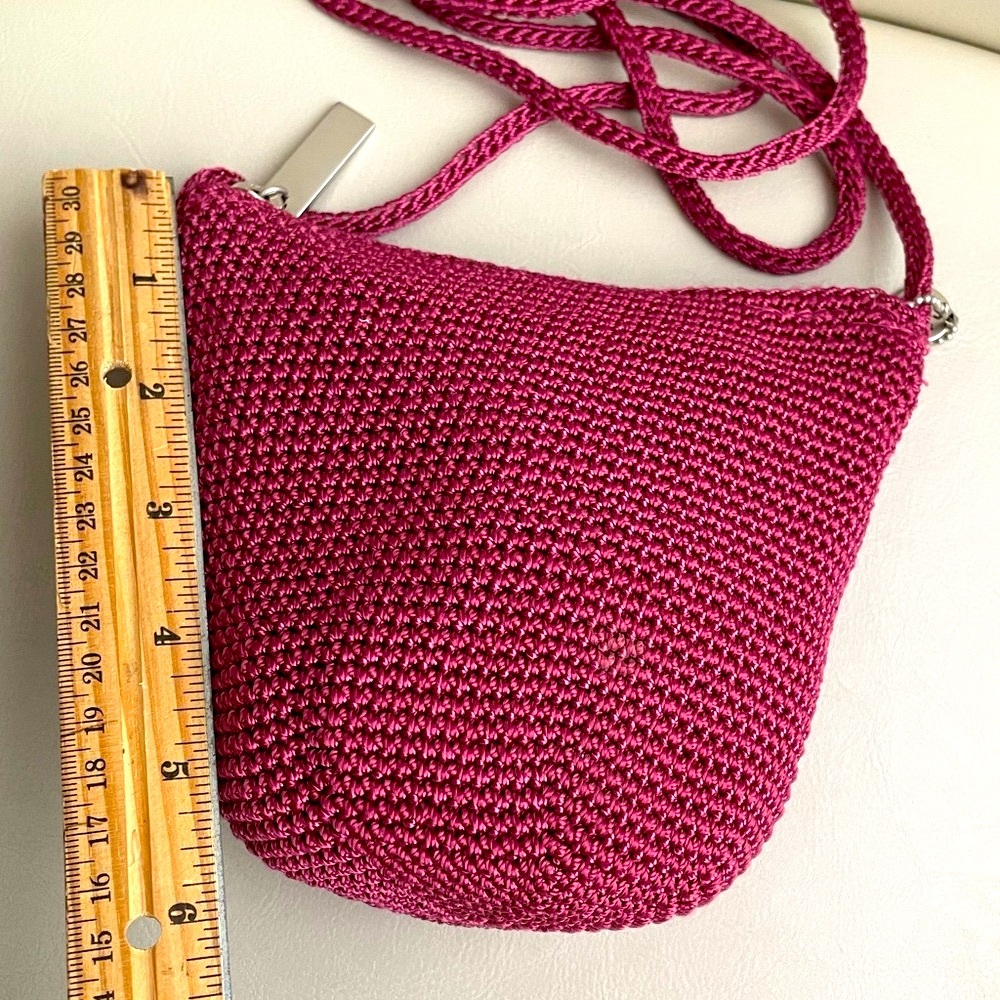The Sak Women's Purple Crochet Crossbody Bag - Picture 5 of 9